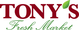 A theme logo of Tony's Fresh Market