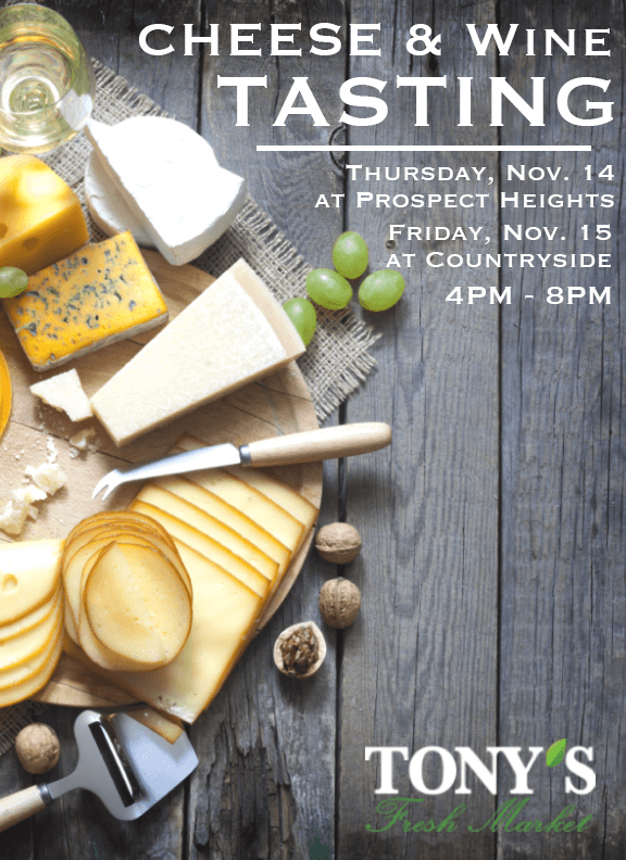 Cheese and Wine Tasting Poster
