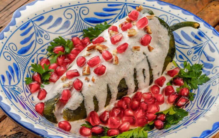 Tony's Fresh Market Hispanic Heritage Month Recipe Chiles en Nogada