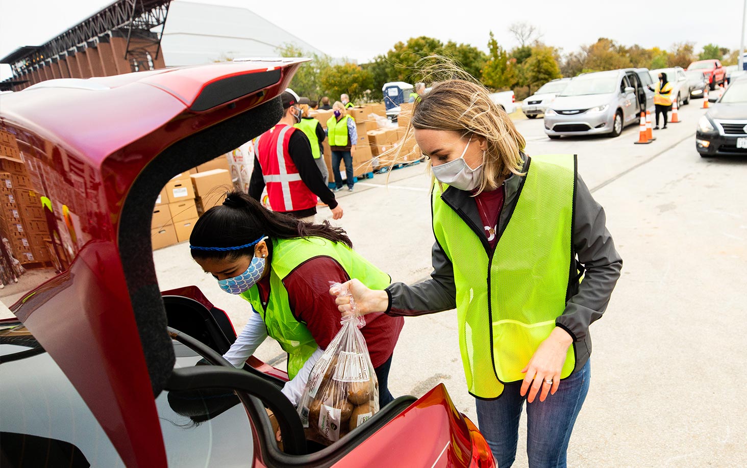 Tony's Fresh Market Provides Hunger Relief to Customers in the community it serves.